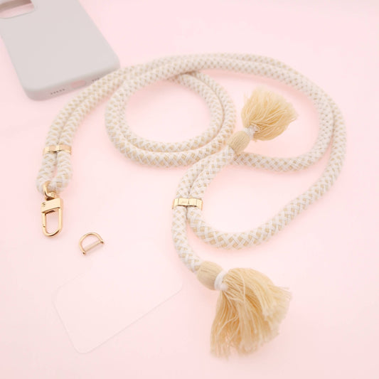 Handykette BOHO One mit Patch - COCO + Gold