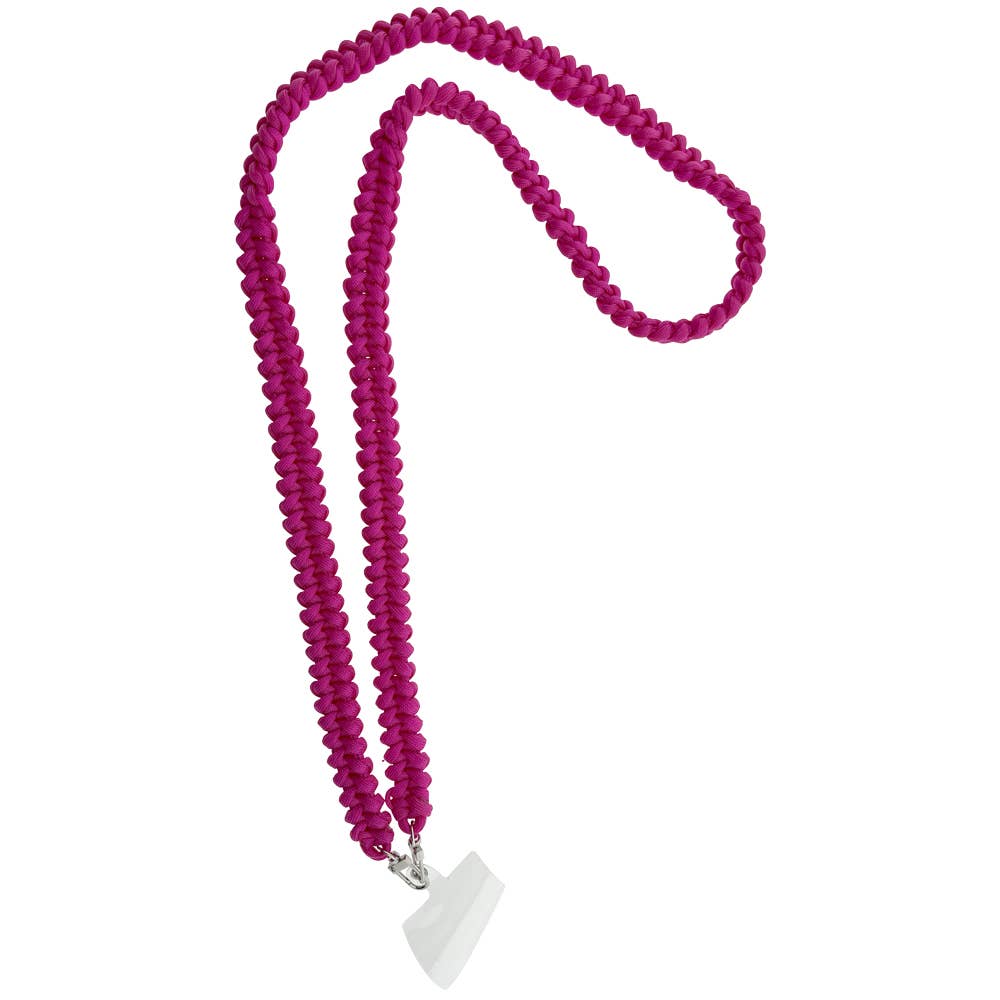 Handykette geflochten Pink