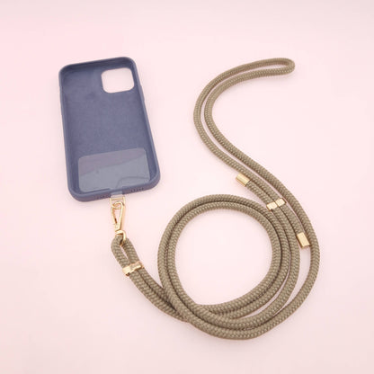 Universal Handykette One mit Patch - UNI COLOR: #04 Choco / Gold