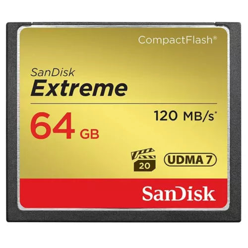 SanDisk Extreme CompactFlash Card 64 GB