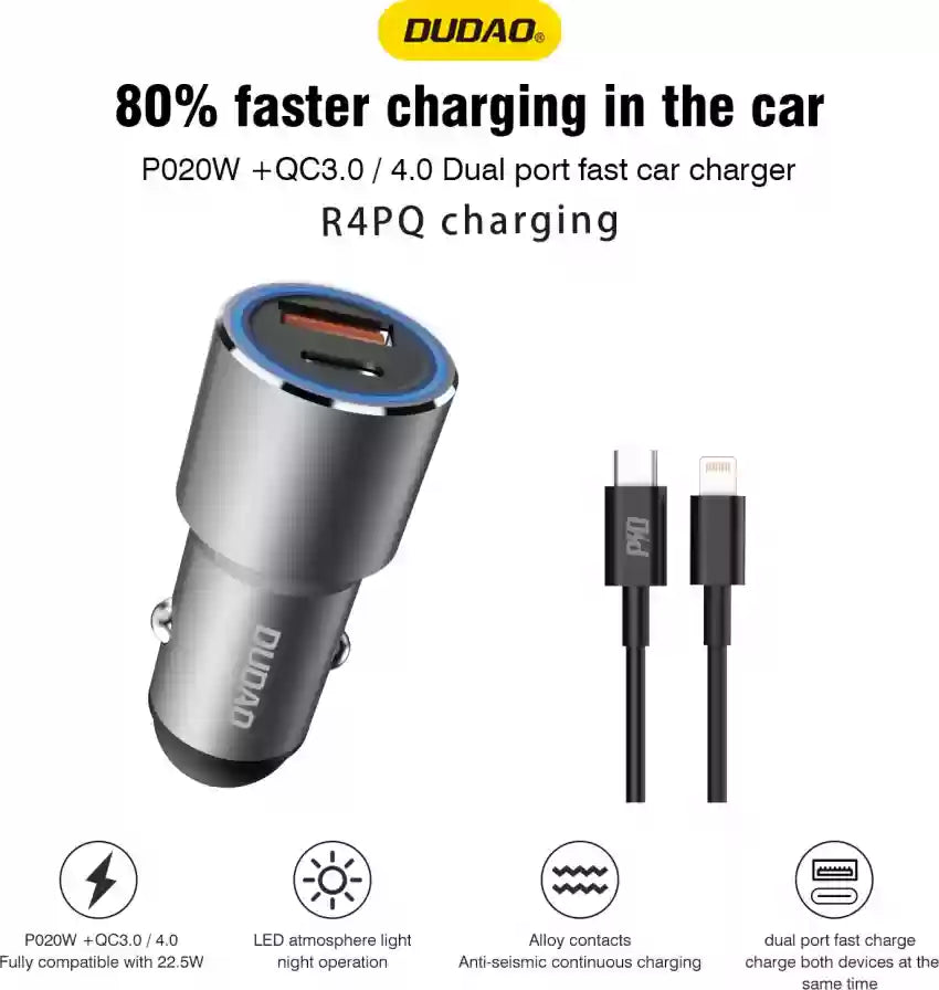 22,5W Auto Ladeadapter