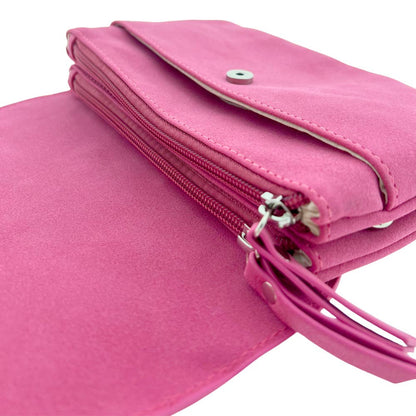 Elisa Umhängetasche Croco Pink