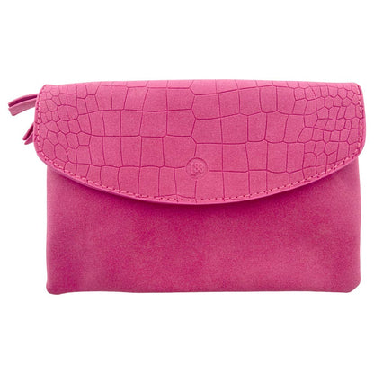 Elisa Umhängetasche Croco Pink