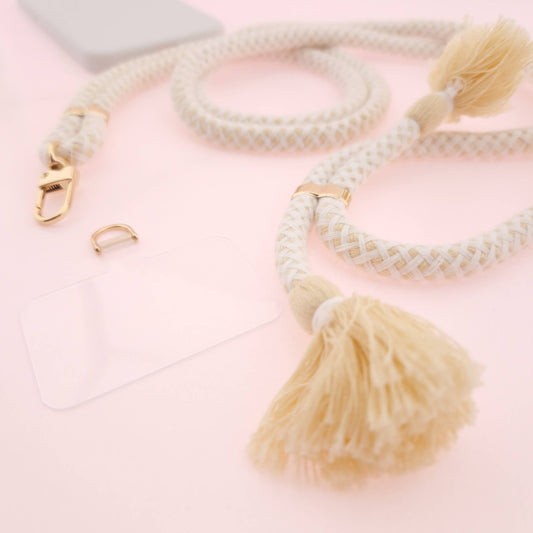 Handykette BOHO One mit Patch - COCO + Gold
